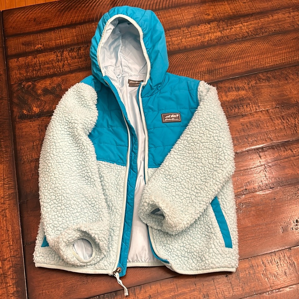 Girls eddie Bauer fleece size 7/8